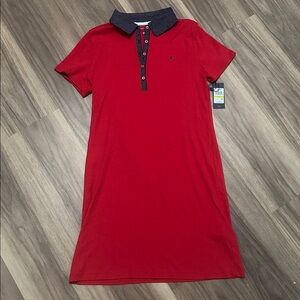 Tommy Hilfiger Red Polo Dress
